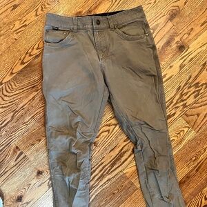 Men's Kuhl, Free Rider pants, in badlands khaki, size 32x32